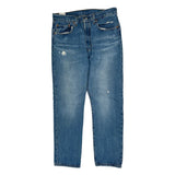 501 Levis Jeans - 32W 30L Blue Cotton