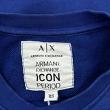 Armani Exchange Sweatshirt - XS Blue Cotton
