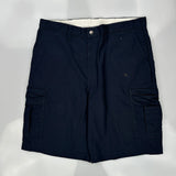 Dickies Cargo Shorts - 38W 11L Navy Cotton