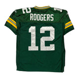Green Bay Packers Reebok Nfl Football Jersey - 2XL Green Polyester