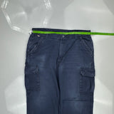 Carhartt Cargo Cargo Pants - 38W 32L Blue Cotton