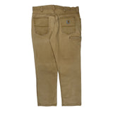 Carhartt Carpenter Pants - 36W 29L Beige Cotton Blend