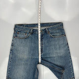 Levis Denim Shorts - 38W 10L Blue Cotton