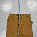 Unbranded Carpenter Trousers - 38W 29L Brown Cotton