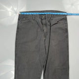 Wrangler Pants - 38W 29L Gray Cotton