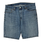 Levis Denim Shorts - 36W 10L Blue Cotton