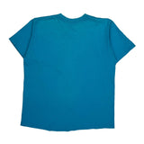 Blank Bhc Single Stitch T-Shirt - Medium Blue Cotton