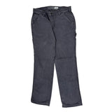 Carhartt Carpenter Trousers - 30W 30L Grey Cotton