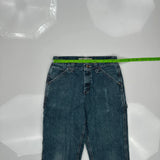 Lee Carpenter Jeans - 31W 32L Blue Cotton