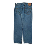Levis 501 Jeans - 32W 30L Blue Cotton