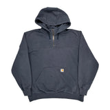 Carhartt Hoodie - 2XL Gray Cotton