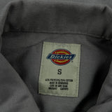 Dickies Shirt - Small Gray Polyester Blend