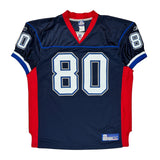 Eric Moulds #80 Signed Autographed Reebok Buffalo Bills Football Jersey - XL Red Nylon