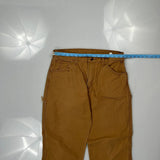 Carhartt Carpenter Pants - 32W 32L Brown Cotton