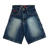 Southpole Cargo Denim Shorts - Mediumw 10L Dark Wash Denim
