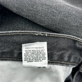 Levis 505 Jeans - 31W 30L Black Cotton