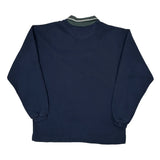 Russell Athletic Collared Sweatshirt - XL Navy Cotton