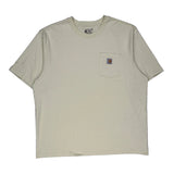 Carhartt T-Shirt - 2XL Cream Cotton