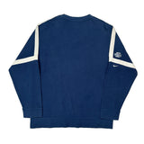 Maple Leafs Nike Long Sleeve T-Shirt - Large Blue Cotton
