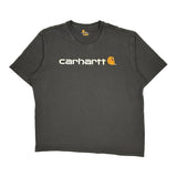 Carhartt Spellout T-Shirt - 2XL Black Cotton