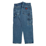 Dickies Carpenter Jeans - 32W 30L Blue Cotton