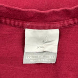 Nike T-Shirt - 2XL Red Cotton