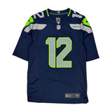 Seahawks Nike Nfl Football Jersey - Small Navy Polyester