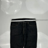 Levis Jeans - 36W 32L Black Denim