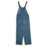 Carhartt Overalls - 36W 32L Blue Cotton