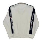 Polo By Ralph Lauren Track Jacket - XL White Cotton