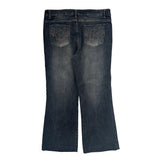 Gasoline Boot Cut Jeans - 36W US 10 Gray Cotton Blend