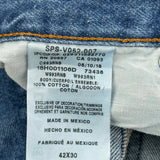 Dickies Jeans - 40W 30L Blue Cotton