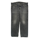 501 Levis Jeans - 36W 30L Grey Cotton