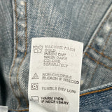 Made In Usa Armani Exchange Boot Cut Jeans - 29W UK 10 Blue Cotton