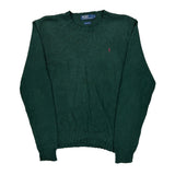 Polo By Ralph Lauren Sweater - Large Green Cotton