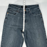 Raw Blue Denim Shorts - 34W 14L Dark Wash Cotton