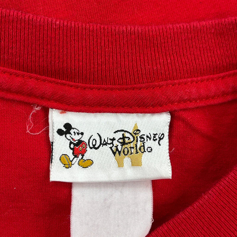Walt Disney World Disney T-Shirt - XL Red Cotton