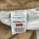 Wrangler Carpenter Pants - 32W 34L Brown Cotton