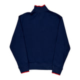 Polo By Ralph Lauren Track Jacket - Medium Blue Cotton