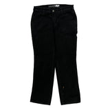 Carhartt Carpenter Trousers - 32W 31L Black Cotton
