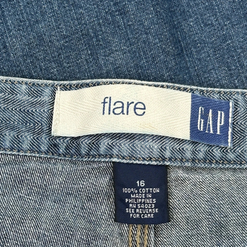 Gap Jeans - 37W UK 18 Blue Cotton