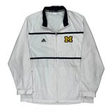 M Adidas College Windbreaker - XL White Polyester
