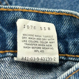 Age 14 Levis Slim Jeans - Large Blue Cotton