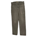 Carhartt Carpenter Trousers - 30W 31L Grey Cotton