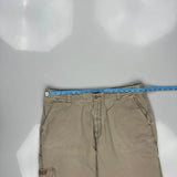 Tommy Hilfiger Cargo Trousers - 38W 27L Beige Cotton