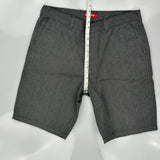 Supreme Chino Shorts - 34W 11L Gray Cotton