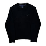 Tommy Hilfiger Sweater - XL Black Cotton