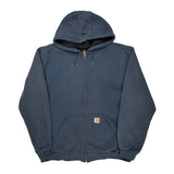 Carhartt Hoodie - Large Gray Cotton