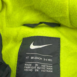 Age 3-4 Nike Puffer - XS Yellow Polyester
