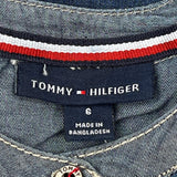Age 6 Tommy Hilfiger Dress - XS Blue Denim